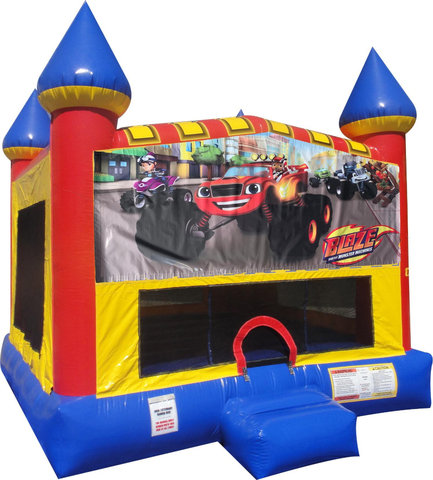 Blaze Inflatable bounce house party rental Nola